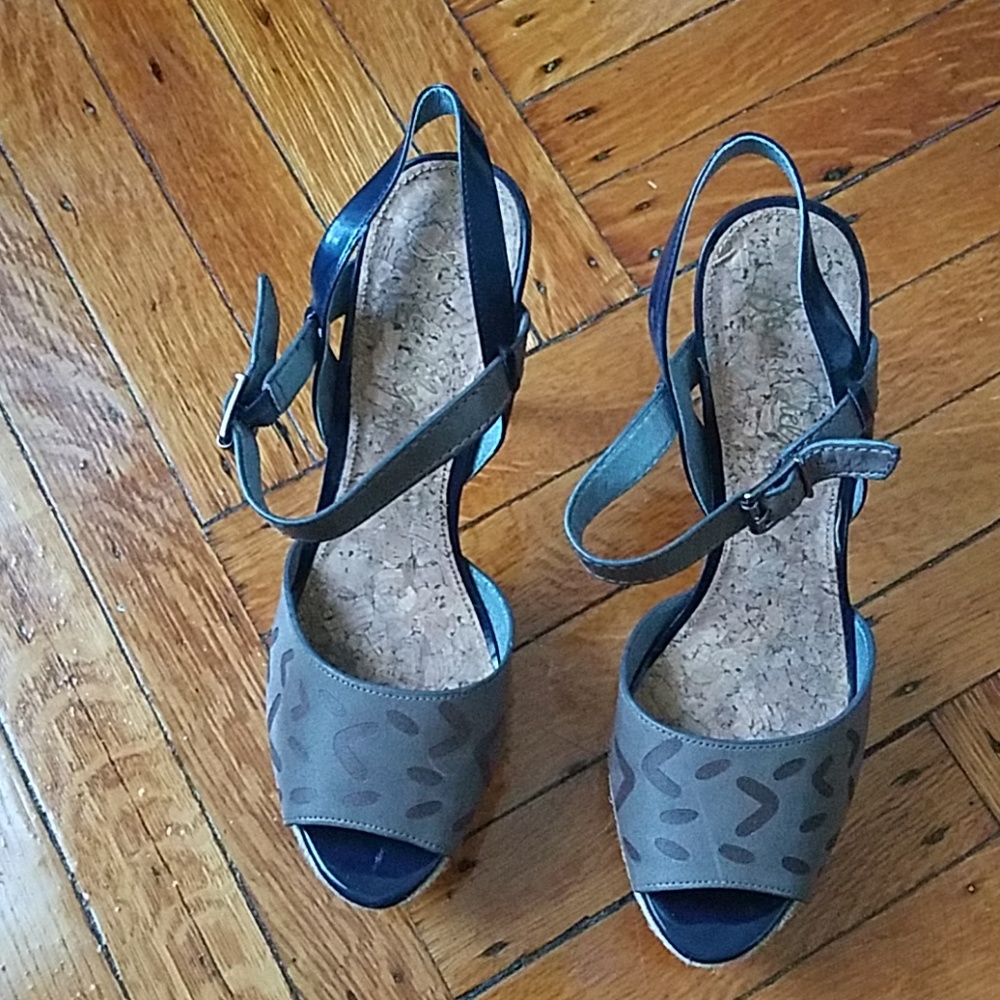 Platform Open Toe Heels - image 2